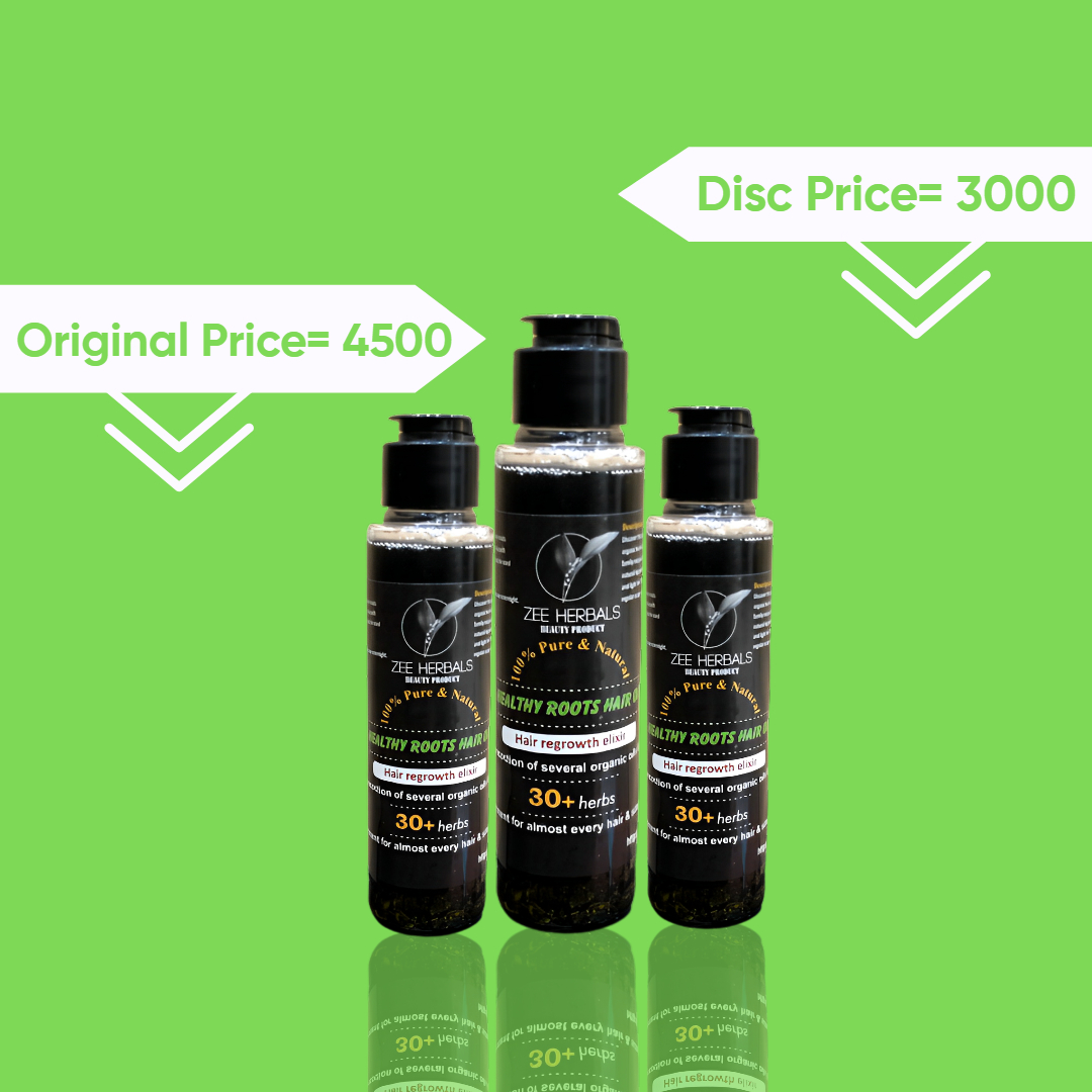 Deal 2 ( 3 months hair oil package )